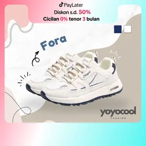 RT Fora Shoes / Sepatu Wanita Sneakers / Sepatu Sport / Sepatu Sporty Fashion / Korean Style
