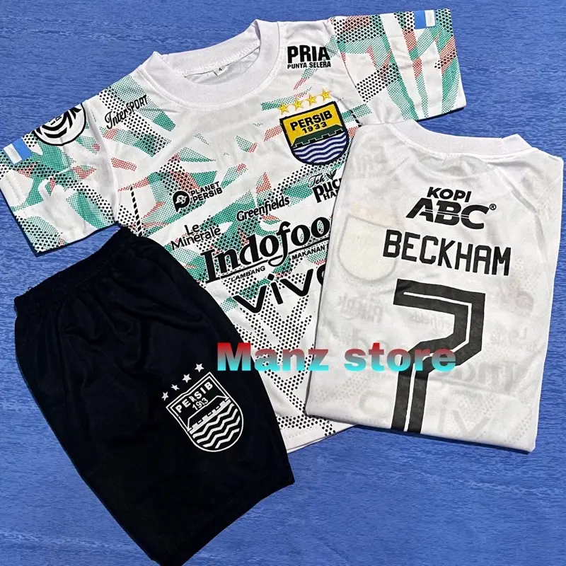 stelan kaos anak persib 3393 usia 2 tahun sampai 14 tahun Cewek Katun Perempuan 2