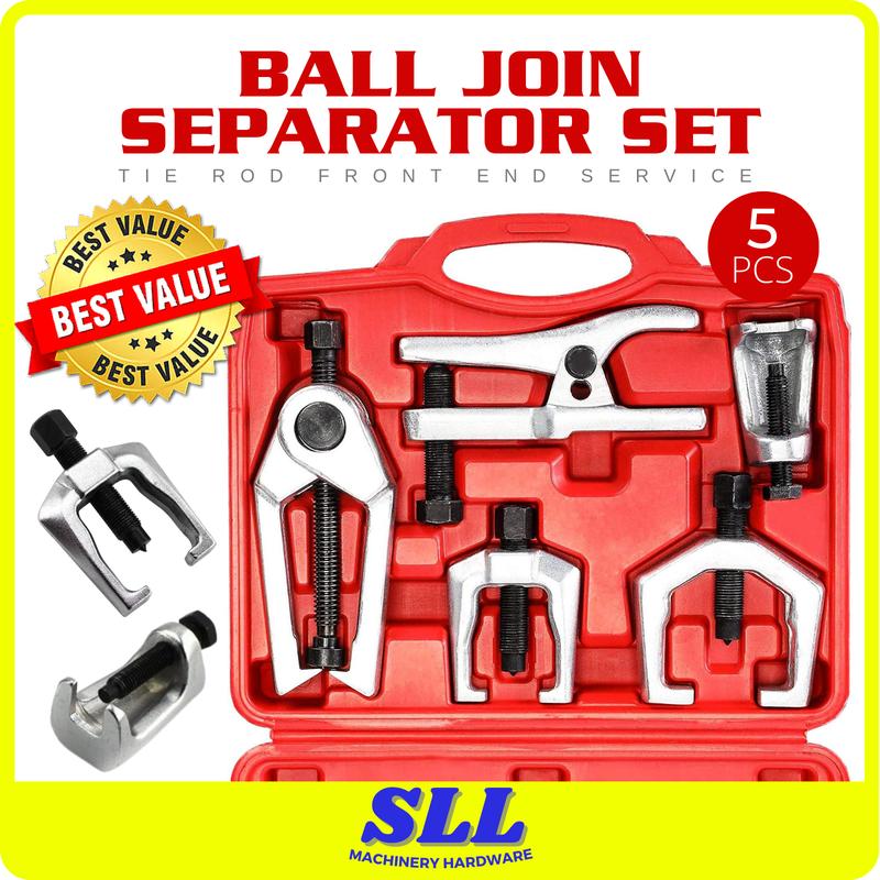 Orion Motor Tech OMT 5-in-1 Ball Joint Separator, Pitman Arm Puller Tie Rod End Tool Set For Front End Service Splitter Removal Kit Bs06 Orion Motor Tech OMT 5-in-1 Ball Joint Separator, Pitman Arm Puller Tie Rod End Tool Set For Front End Service Splitter Removal Kit Bs06