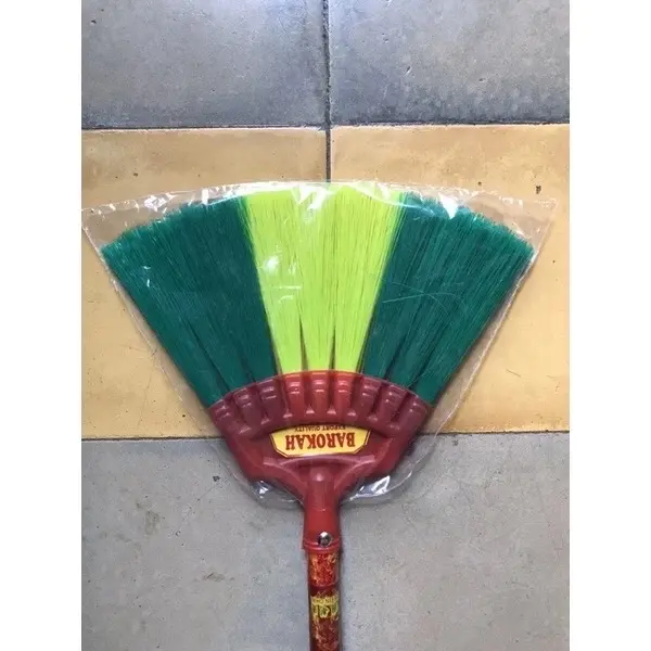 Sapu Mini Senar Ijuk dan Rayung / Sapu Mini untuk Pertanian dan Perkebunan Gagang 3