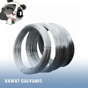 KAWAT GALVANIS BWG 12 14 16 20 TALI IKAT BONSAI GANTUNGAN  LICIN PUTIH ANTI KARAT ECER KILOAN