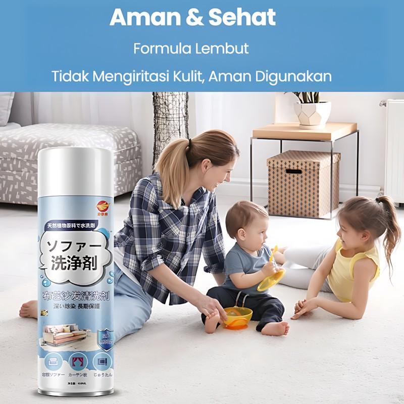 [BEST SELLER] [COD AVAILABLE!] YIKLEAN – Instant Cleaner Pembersih Serbaguna Tanpa Bilas untuk Sepatu, Dinding, Tas, Sofa & Interior Mobil