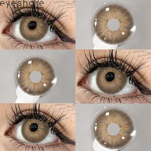 Eyeshare ID Softlens Pattaya Brown Minus -1.00 s/d -8.00 Lensa Kontak Warna 14.2mm Tahunan Eyeshare ID Softlens Pattaya Brown Minus -1.00 s/d -8.00 Lensa Kontak Warna 14.2mm Tahunan