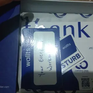 Wallts Leon - Dompet Lipat Pria Faux Leather Kulit Hitam Men Wallet