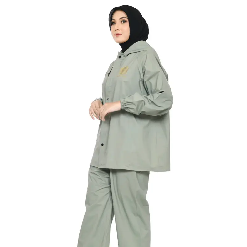 ORENZ JAS HUJAN SETELAN TERBAIK BAHAN TEBAL PVC 0.25 ANTI REMBES LENTUR 8