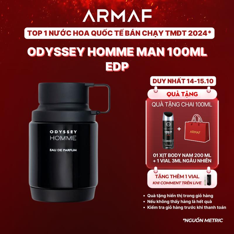 Nước hoa nam Armaf ODYSSEY HOMME MAN EDP 100ML [DL]