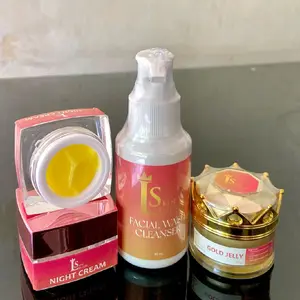 (CEPATMENCERAHKAN) LIBUZAR SKIN Paket Komplit Facial Wash + Gold Jelly + Night Cream