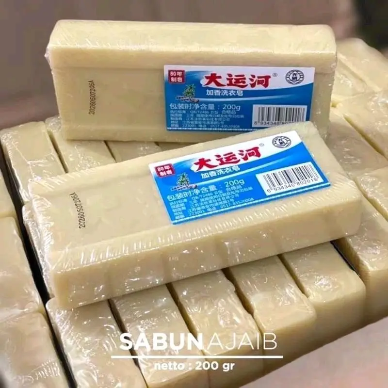 Sabun Ajaib Anti Noda Kemasan 200gr | Sabun Batang Penghilang Noda Membandel | Sabun Batang Viral Serbaguna Soap Membersihkan
