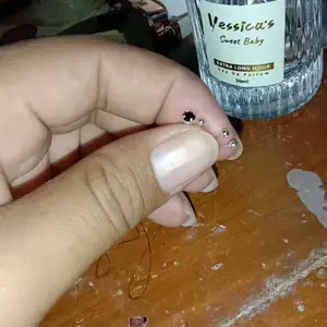 【lingerly】S925 Silver Earrings High-end Earring Piercing Earrings Trendy Mini Ear Stick