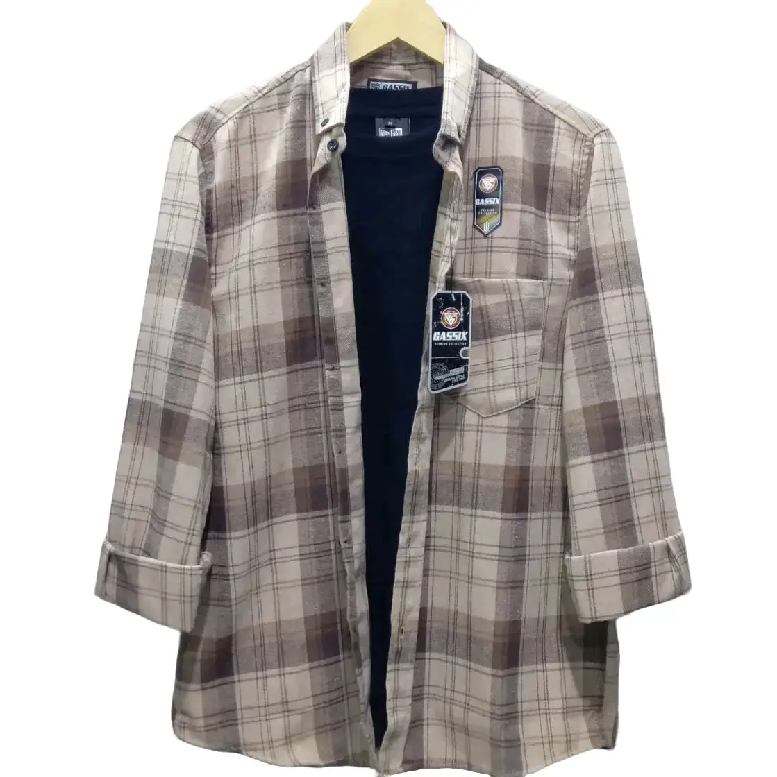 Kemeja Flannel Pria Wanita Size M/L/XL Distro Kotak