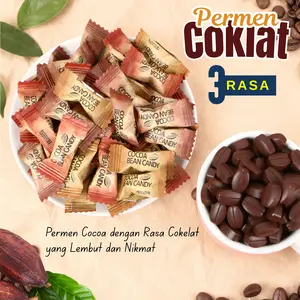 Permen Coklat Dengan 3 Varian Rasa Berbeda Original Cocoa Teh Hitam Teh Oolong Mix Rasa Cocok Untuk Pecinta Coklat