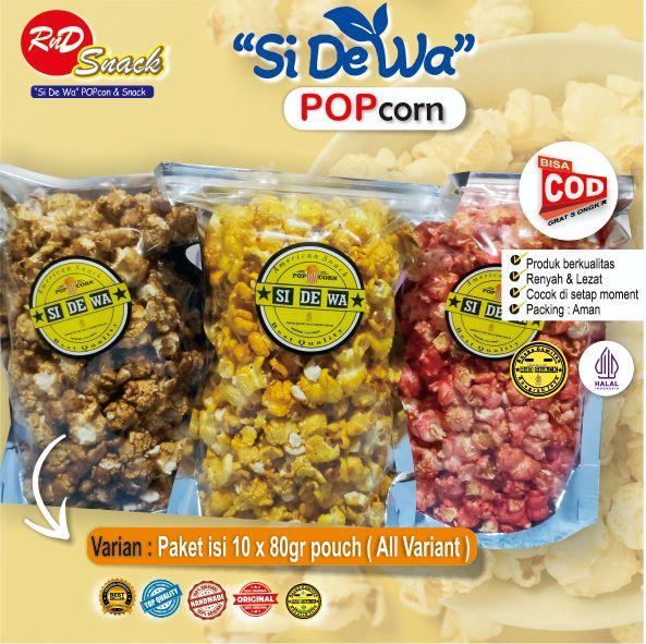 POPCORN MIX JUMBO MUSHROOM berat 600gr caramel coklat stroberi masing masing 200gr/pcs Snack Cemilan