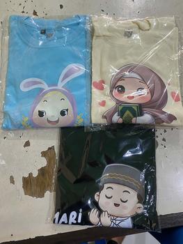 Product Review of Kaos Anak Lengan Tangan Panjang Unisex Gambar Hamdalah Distro 30s Sablon from S**i R**a 1