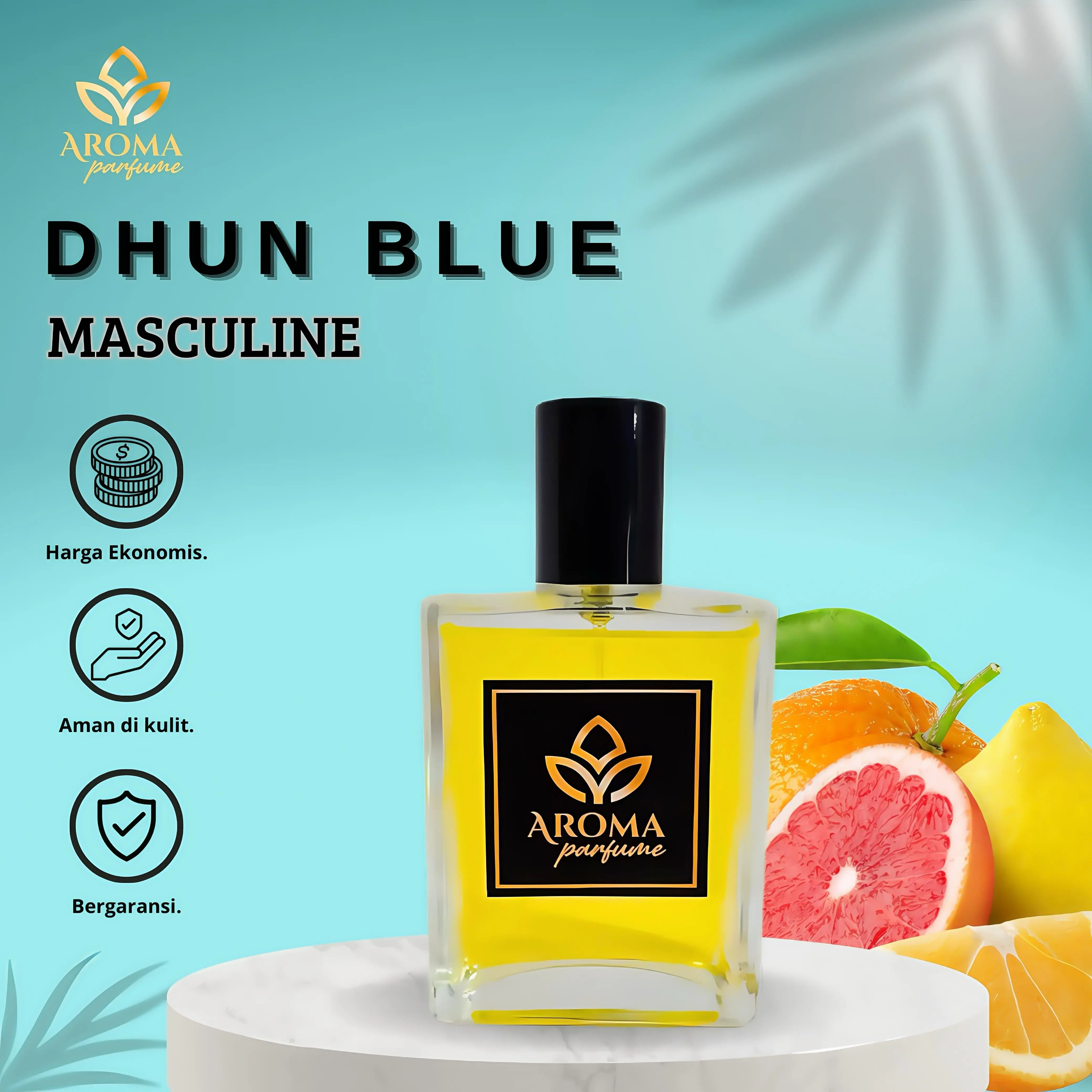 Aroma Parfum DUNHLL BLUE Men Perfume Pria Indoor Dan Outdoor