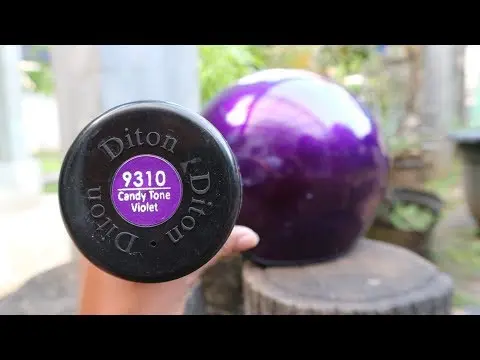 Pilox Diton Candy Violet 807 300ml Ungu Candy Tone Candytone kendi Lembayung Transparan Cat Pilok Motor 2