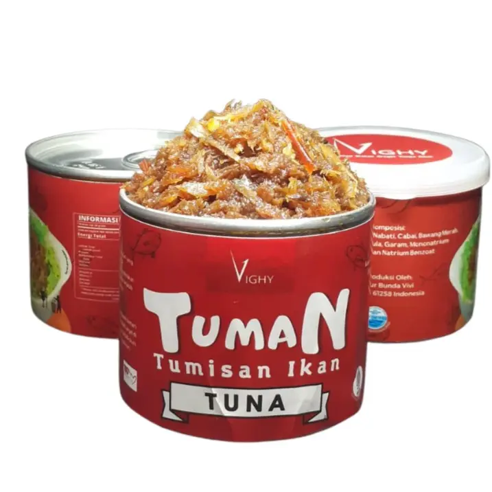 Vighy oleh oleh Sambal Tumisan Ikan Tuna enak 2