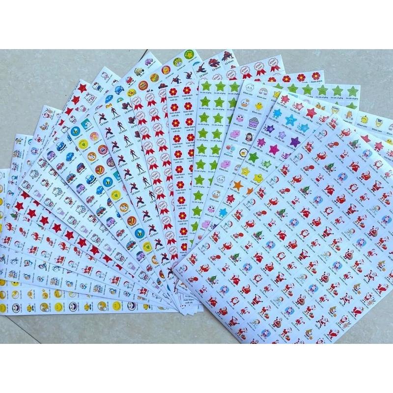  sticker khen thưởng học sinh - Giáo cụ dạy học 