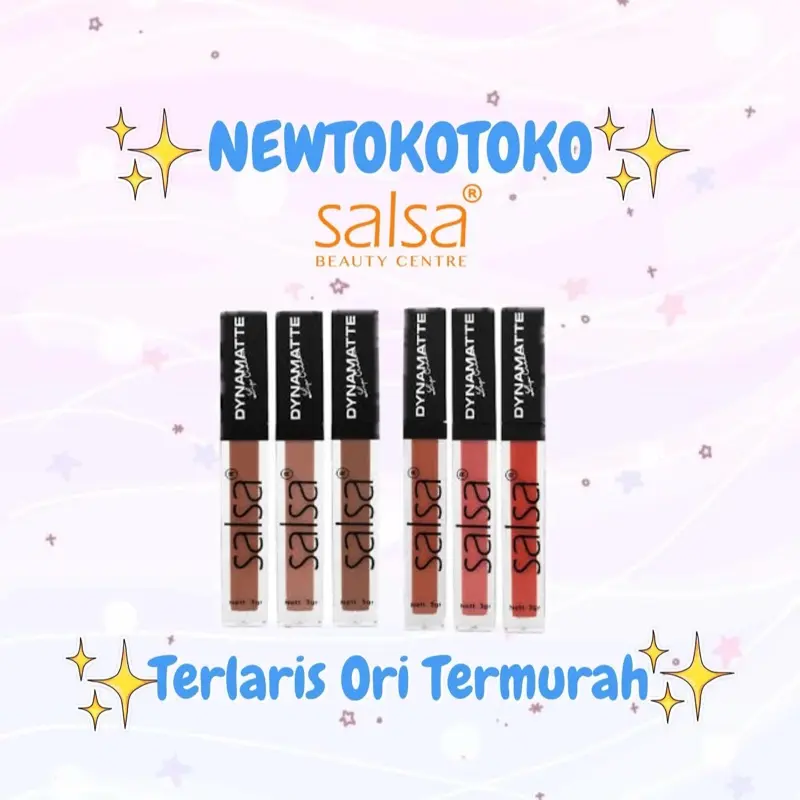 SALSA Dynamatte Lip Cream 5gr - Lipstick Long Lasting Matte LipCream