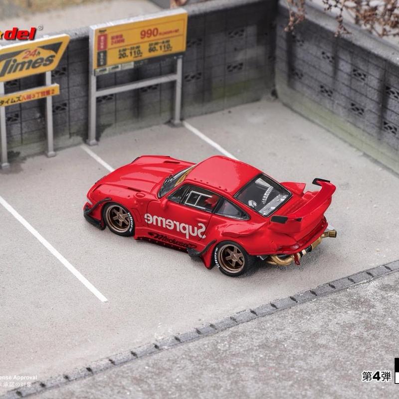 Star Model RWB993 GT Wing - Supreme Red Reguler & Cyberpunk Silver Reguler 4