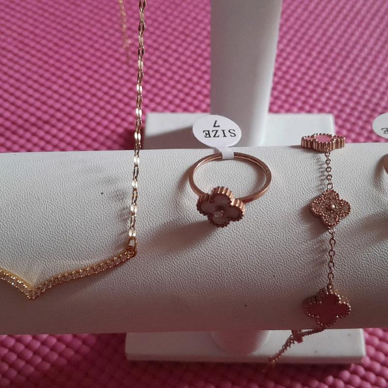 Accessories Titanium 4pcs mix kalung,gelang,cincin,anting 5