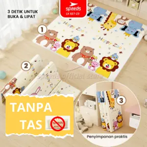 SPEEDS Matras Bayi 180x200 cm Playmat Bayi (TANPA TAS) Karpet Lipat Anak/Bayi Tikar Lipat Foam Matras Playmate Bayi/playmate
