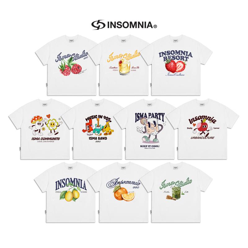 [NEW ARRIVAL] Áo Thun Boxy Summer Collection INSOMNIA Local Brand Unisex - TS046