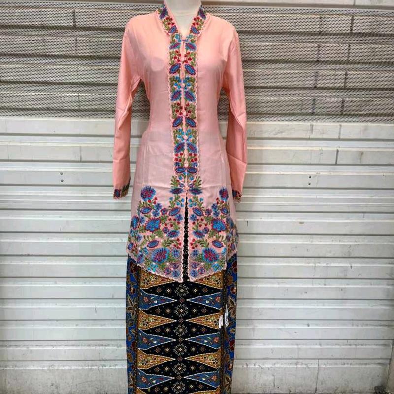 Atasan Kebaya TUNIK encim bordir warna // kebaya encim betawi. 6