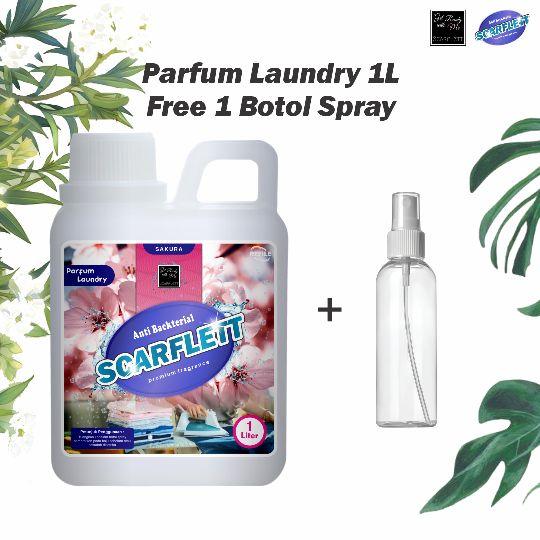 Product Introduction of Parfum Loundry Premium Scarflett Tahan Lama 25 varian 1 Liter FREE BOTOL SPRAY JUMBO 300ML Blue Pink 14