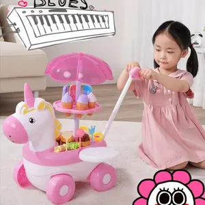 MAINAN ES KRIM DORONG KUDA