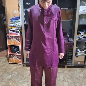 SATU STELL BAJU TELUK BELANGA PRIA baju melayu pria baju malaysia baju kurung melayu pria baju adat pria baju koko satu stell pria murah meriah celana Dewasa