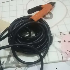 KABEL Las Rhino Meteran 25mm / Kabel Las rhino Lentur Hitam 25mm Original