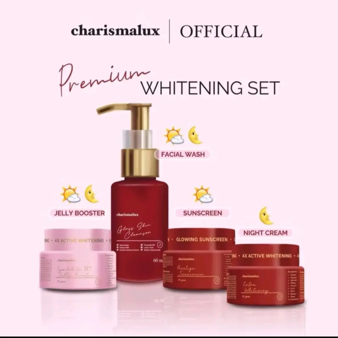 CHARISMALUX PAKET PREMIUM READY STOK LANGSUNG KIRIM TANPA PO JAMINAN ORIGINAL 100%
