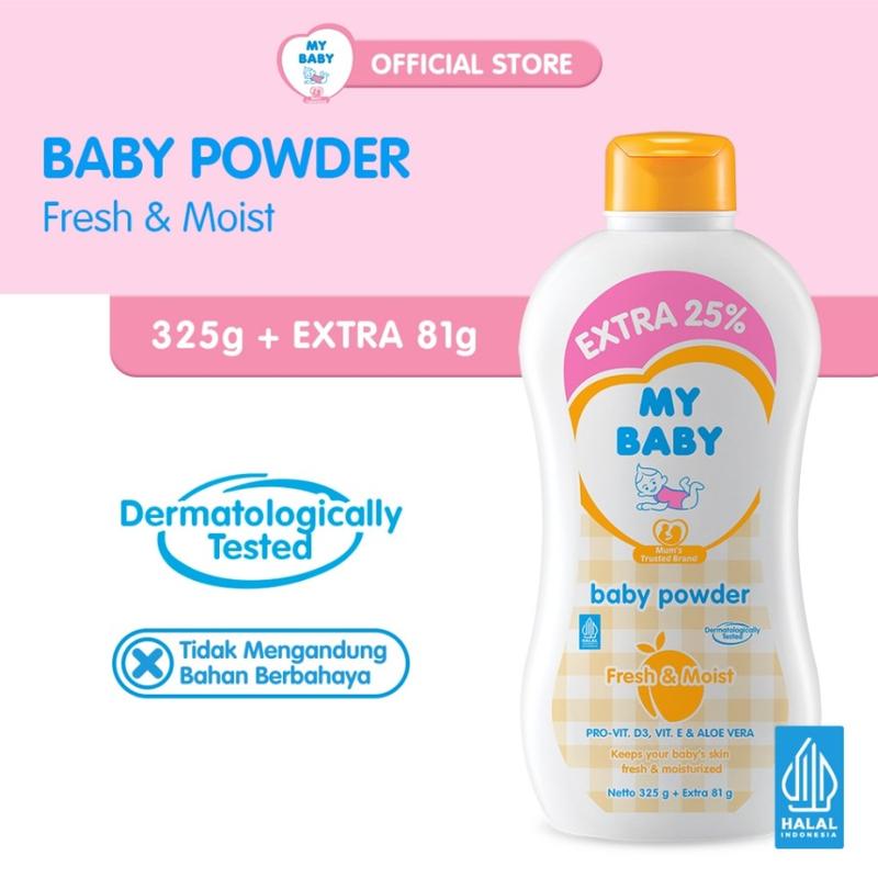 My Baby Powder Bedak Bayi Nourish Smooth / Healthy Protect / Fresh Moist / Telon Plus / Calm Relax 450gr 450 gr / 325gr 325gr / 225gr 225 gr 7