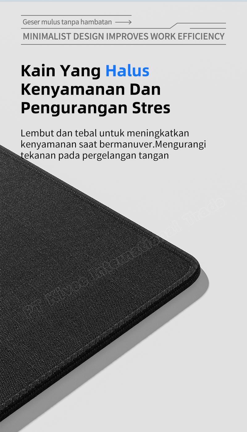 SBD02 Alas Mouse Ukuran Besar 21cm*25cm 4 warna anti selip lembut tebal diperbesar untuk bermain game dan kantor SBD02 Alas Mouse Ukuran Besar 21cm*25cm 4 warna anti selip lembut tebal diperbesar untuk bermain game dan kantor