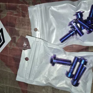 Set baud depan titanium Yamaha Breket kaliper+disc piringan titanium ori Vietnam