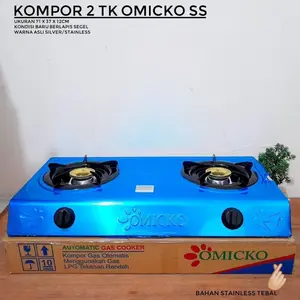 Kompor Gas Dua Sumbu dan Satu Sumbu - Hemat Energi