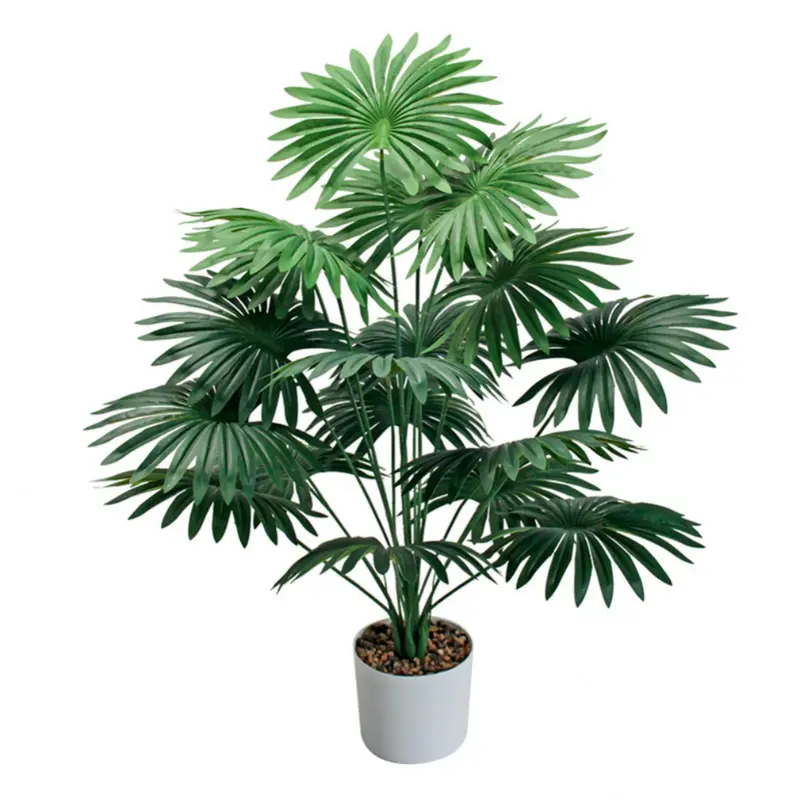 Cây Giả, Cây Cọ Lớn, Cây Bonsai Mô Phỏng Lá Xanh, Đồ Trang Trí Chậu Cây, Đồ Trang Trí Sàn Nhà, Vườn Nhà, Trang Trí Bàn Trang Trí 1