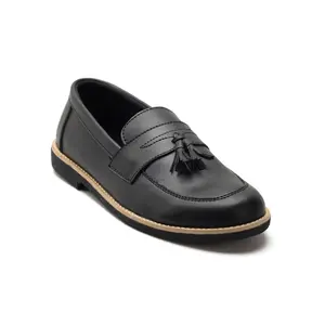 RIONZ x PARIS SERIES - Sepatu Formal Pria Casual Kantoran Nikahan Kulit Syntetis Original Sepatu Pantofel Pria Resmi Hitam Coklat Gaya Trendy Kasual Kantor Kuliah Wisuda Pesta Kondangan Gereja Kerja PNS Guru Kekinian Terlaris Terbaru Murah Shoes Black