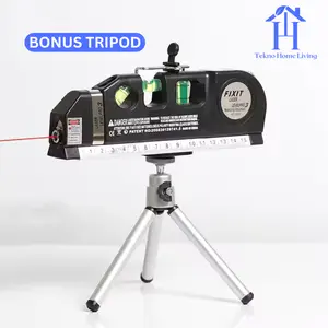 FIXTA Laser Level 3 Pro Waterpass Laser 3in1 Termasuk Tripod