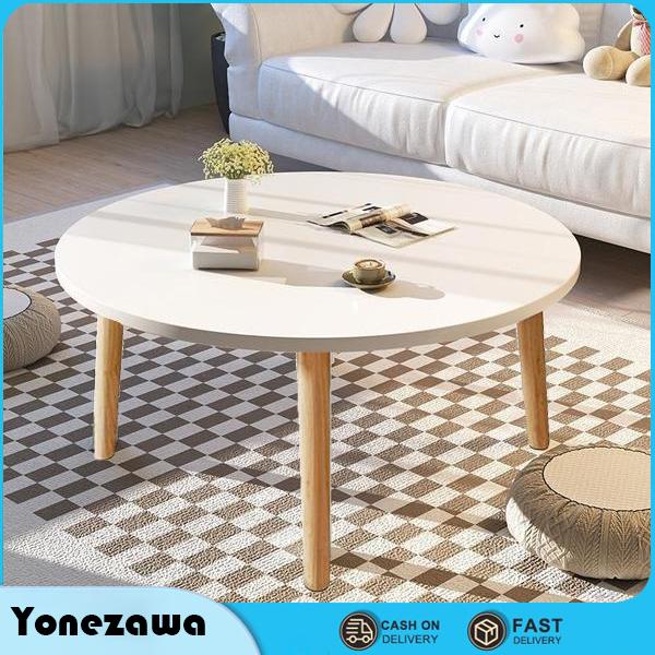 Bàn trà mặt tròn đường kính 40 cm, Bàn Trà Gỗ Hình Tròn Xinh Xắn Decor Phòng Ngủ, Phòng Khách, Bàn Cafe Nhỏ Phong Cách Bắc Âu Hiện Đại