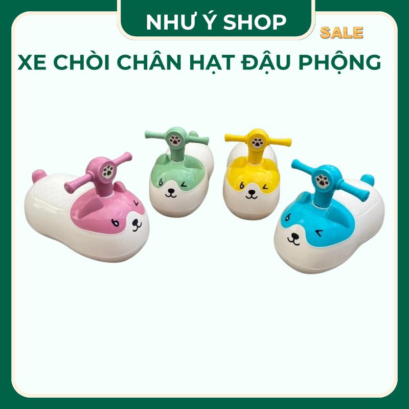Xe hạt đậu phộng chòi chân cho bé trai gái 1 2 3 4 5 6 tuổi có đèn nhạc - Đồ Chơi