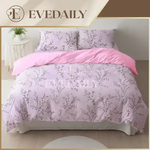 Bed Cover Set Elsa Mix Baby Pink - 90x200 - 200x200 - Evedaily