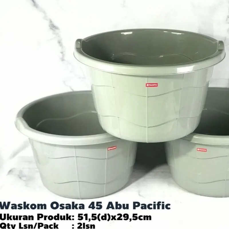 Baskom Jumbo Osaka Jolang  Penampungan air Bak Mandi Muat Hingga 45 Liter Plastik 3