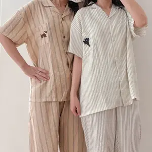 Jiyu Set (3 in 1) - Baju Tidur / Piyama Korea / Sleepwear / Baju Tidur Pendek Panjang SLEEPYDAYS