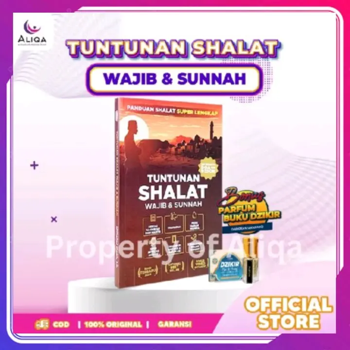 [ORIGINAL]BUKU TUNTUNAN SHOLAT LENGKAP ORIGINAL WAJIB & SUNNAH
