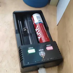 CHARGER BATERAI 18650 CHARGER ZEUS KUNING CHARGER TYPE C