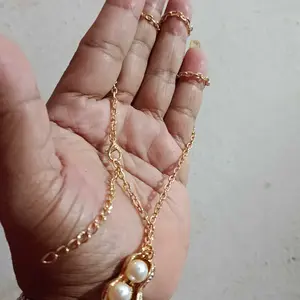AZ007 Wanita Perhiasan Imitasi Faux Pearl Klavikula Kalung Wanita Murah Korea