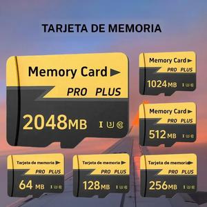 Tarjeta de memoria de alta velocidad, Tarjeta TF/SD, Tarjeta de almacenamiento seguro de archivos para tabletas, cámaras, teléfonos y más