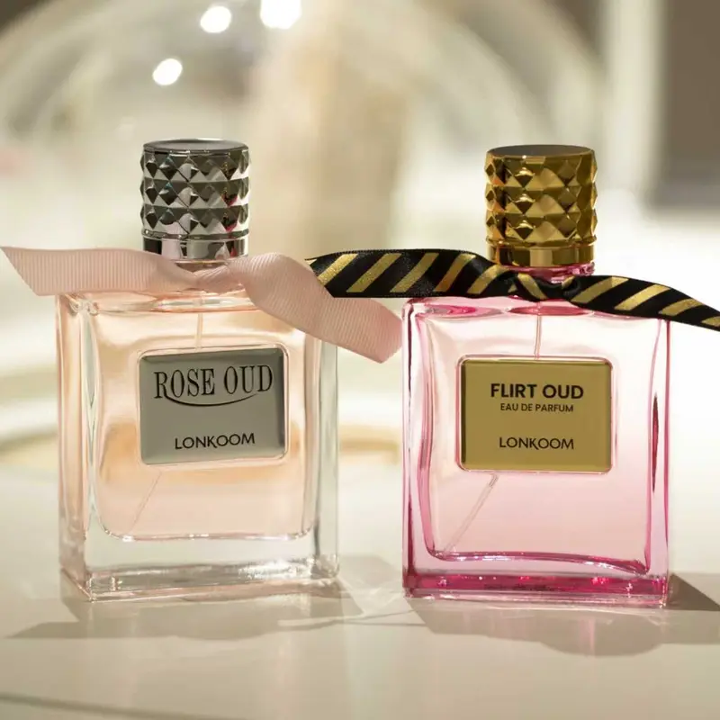 Lonkoom Perfume Rose Oud Flirt Oud 100ml Minyak Wangi Wanita