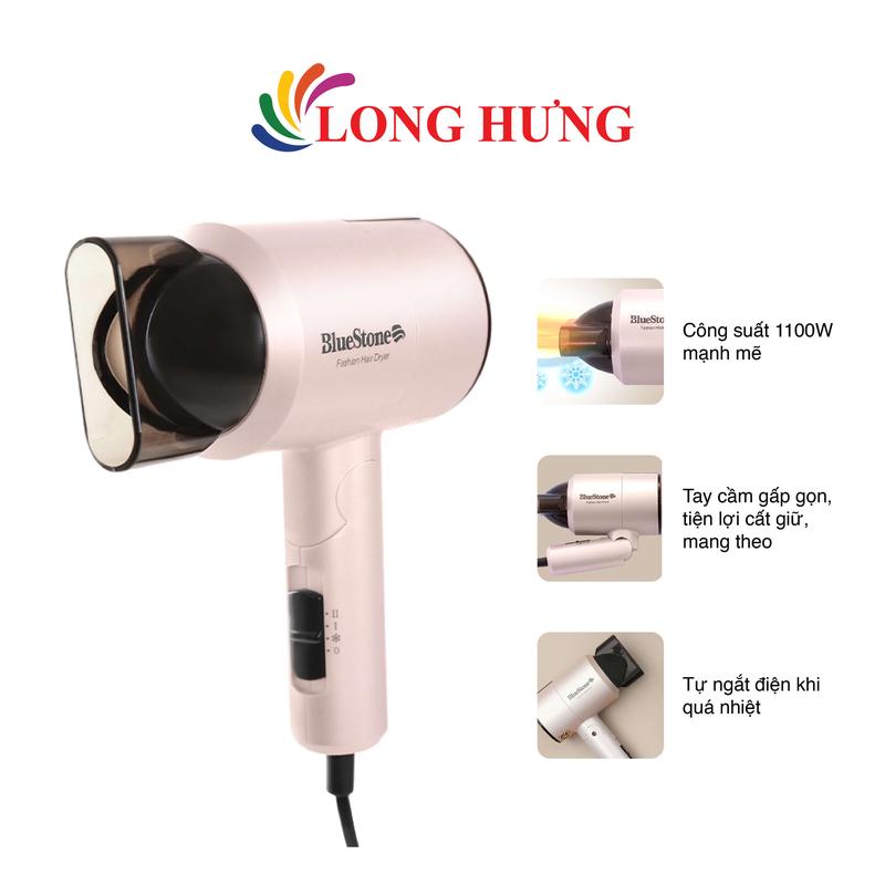  Máy sấy tóc Bluestone HDB-1827 - Hàng chính hãng 